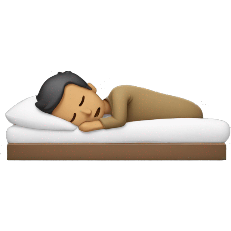 Man sleeping emoji