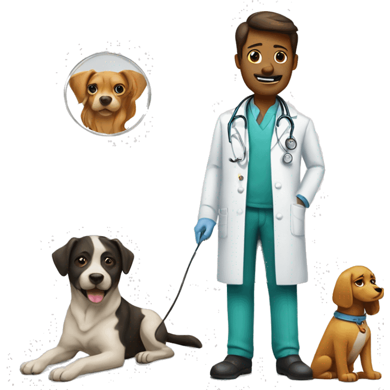 geneate an emoji of a doctor dog emoji