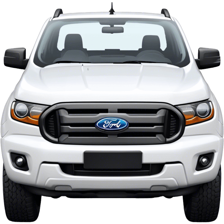 Ford Ranger - Ford (Model Year: 2022) (Iconic colour: White) emoji