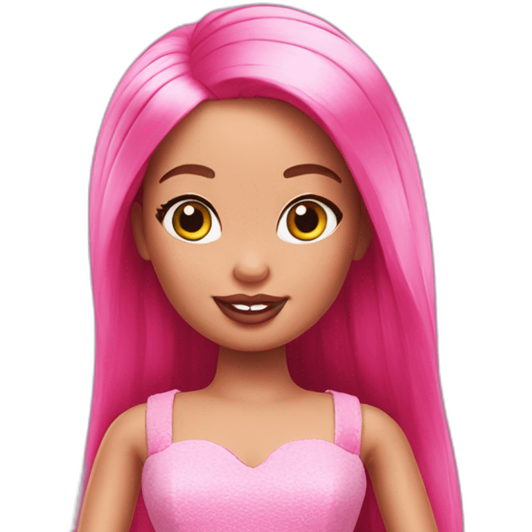 Pig barbie emoji