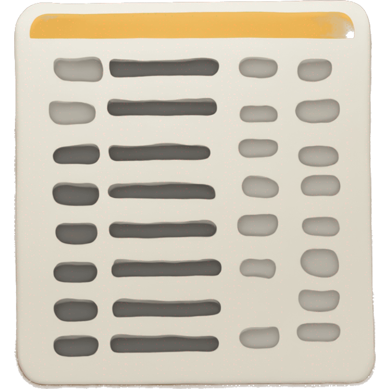 checklist with rounded background emoji