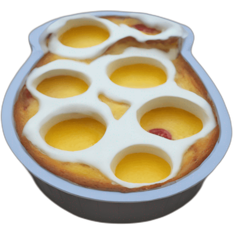 Un clafoutis emoji