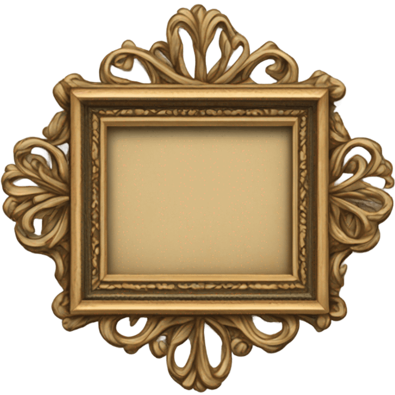 old fashioned thin frame emoji