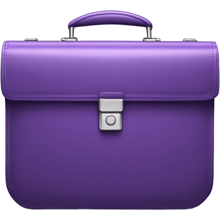 purple briefcase emoji