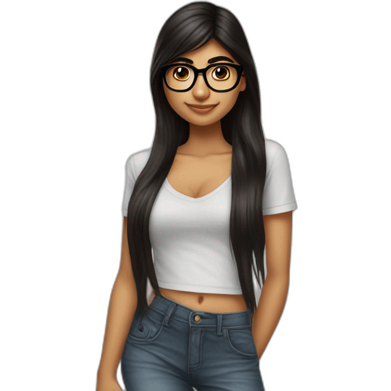 Mia Khalifa girl sein emoji