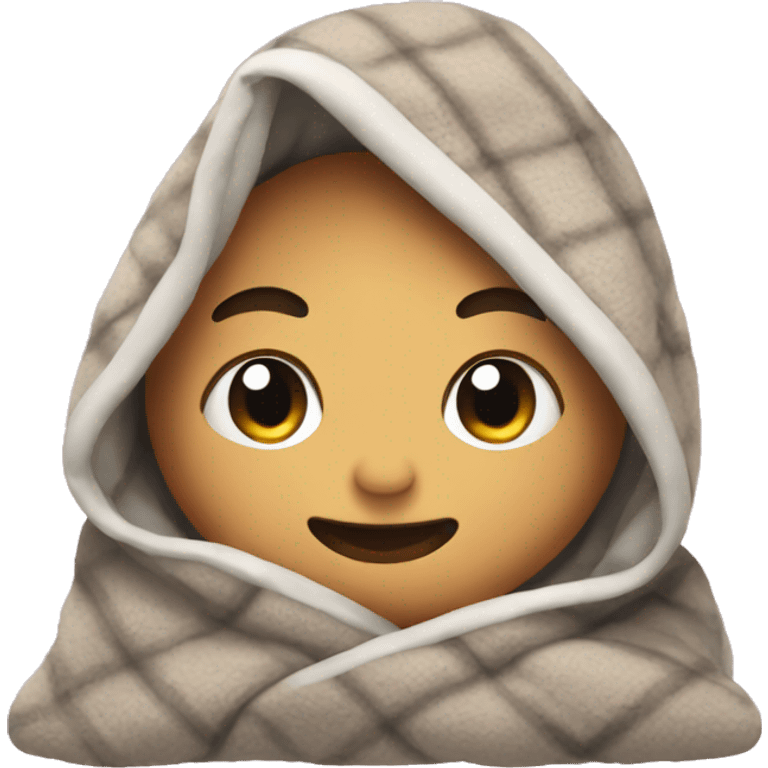 Cute blanket  emoji