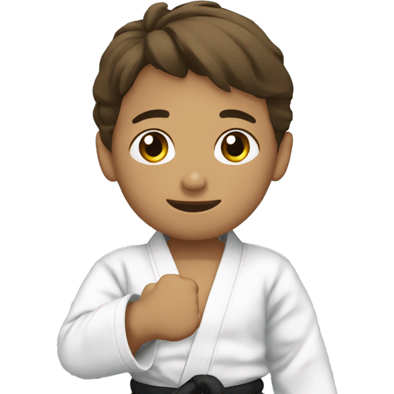 children stoping bullying using jiu-jitsu  emoji