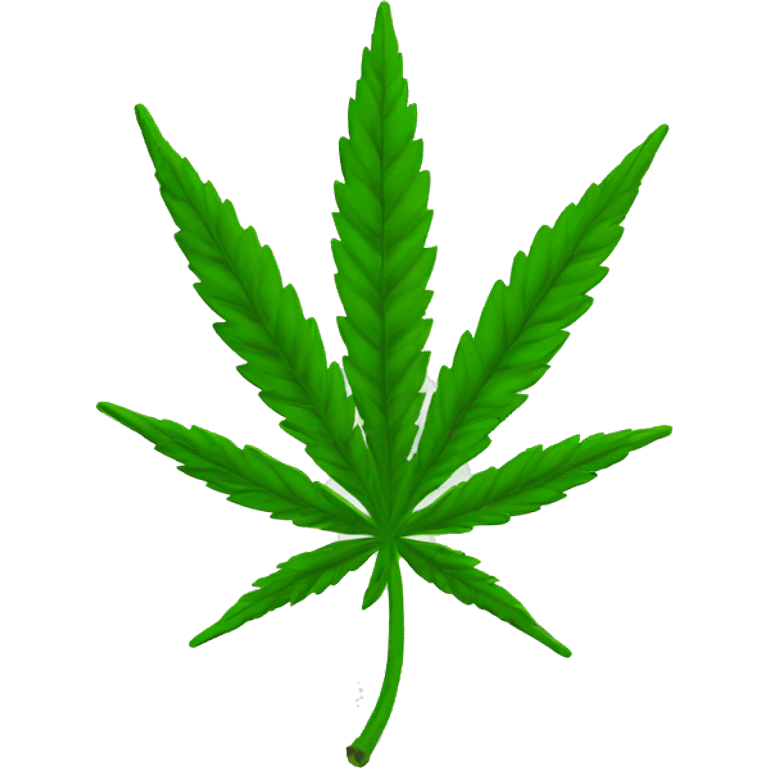 marijuana joint emoji