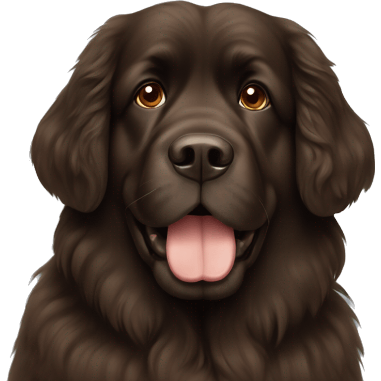 brown newfoundland  emoji