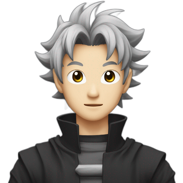 I want a sangoku in black emoji