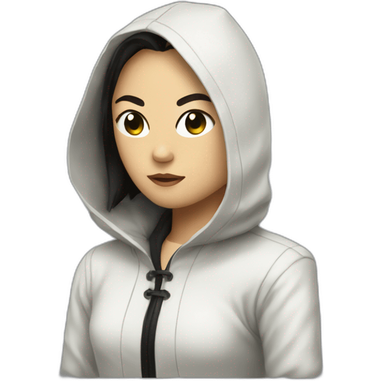 mitski in a straight jacket emoji