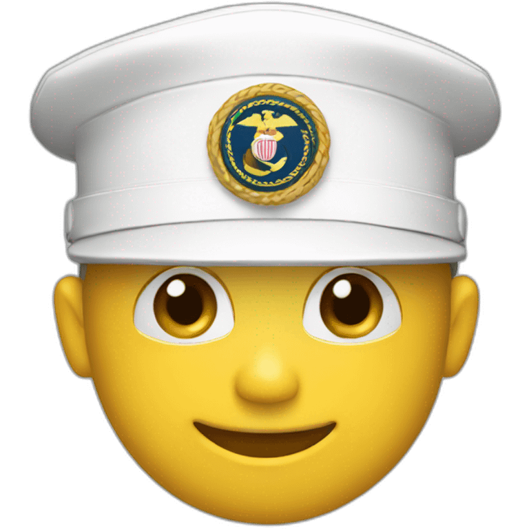 marine hat emoji