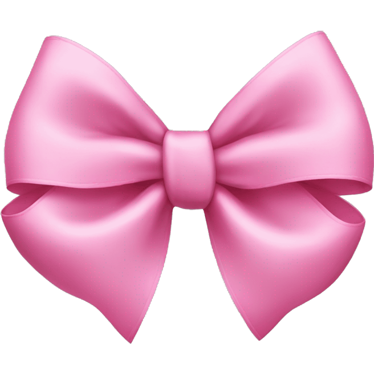 Pink bow emoji