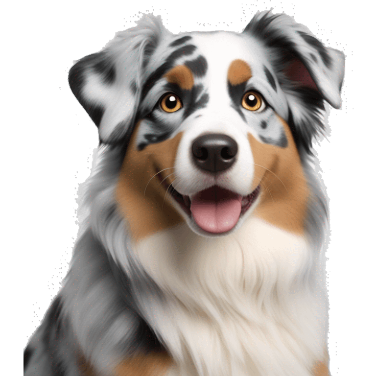 Blue Merle Mini Australian Shepherd emoji