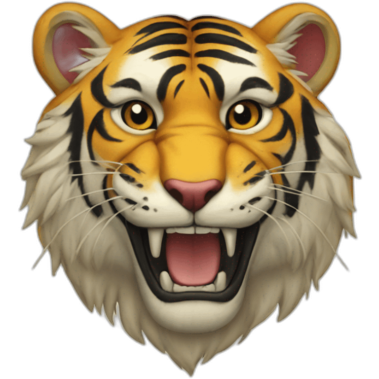 Tiger coat of arms emoji