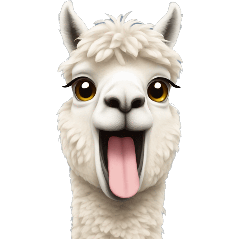 alpaca thats crying laughing emoji