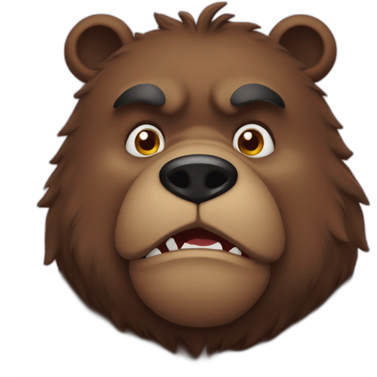 fat werebear emoji