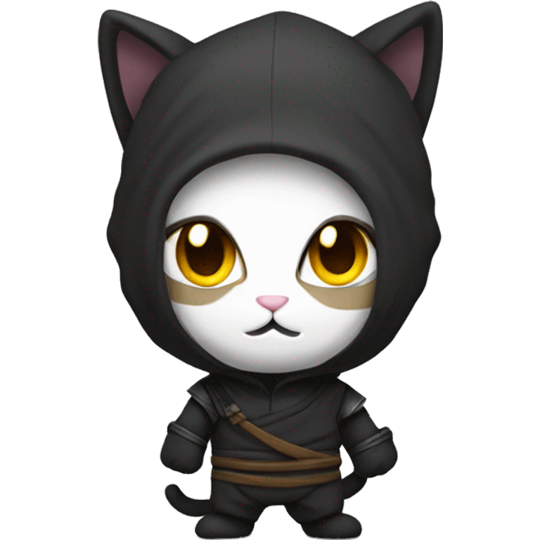 cat in ninja costume emoji