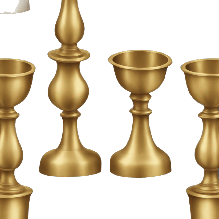 brass vintage candlestick emoji