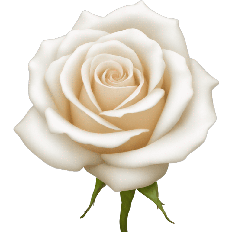 Whiteness Rose emoji