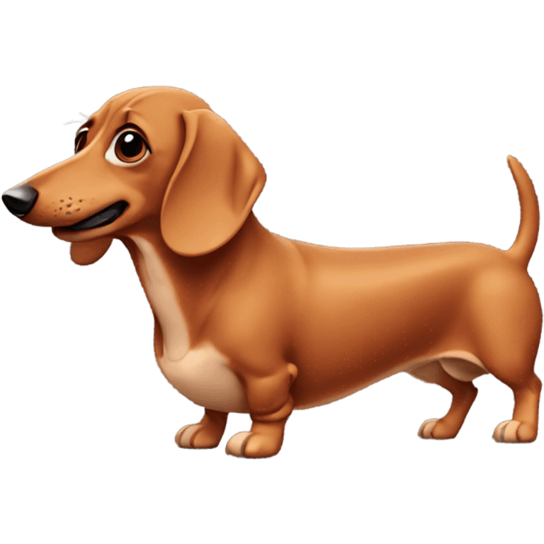 Sausage dog emoji