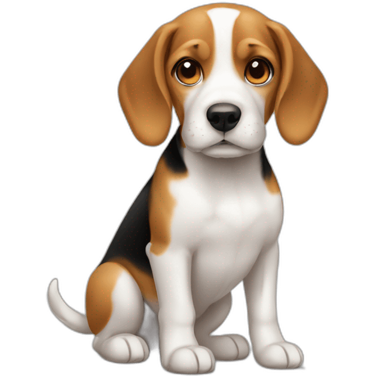 young beagle dog emoji