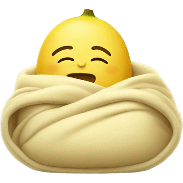 Sleeping banana  emoji