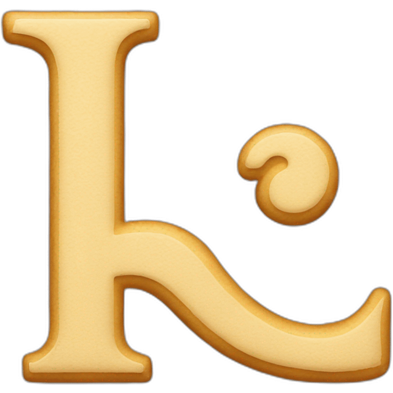 letter "L" emoji