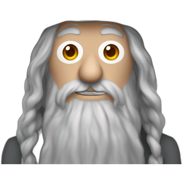 gandalf the grey as a muppet emoji