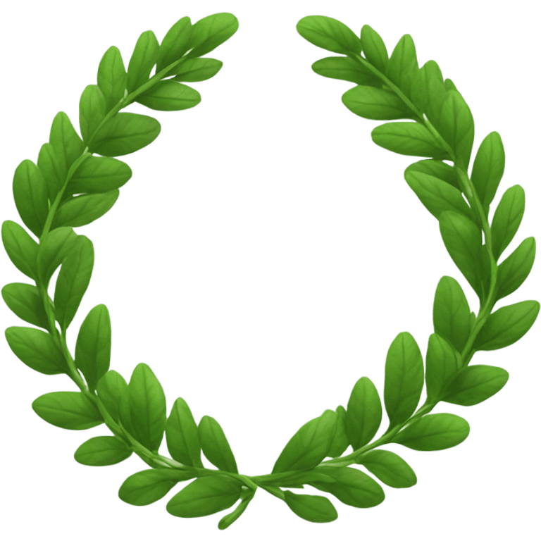 Laurel wreath emoji