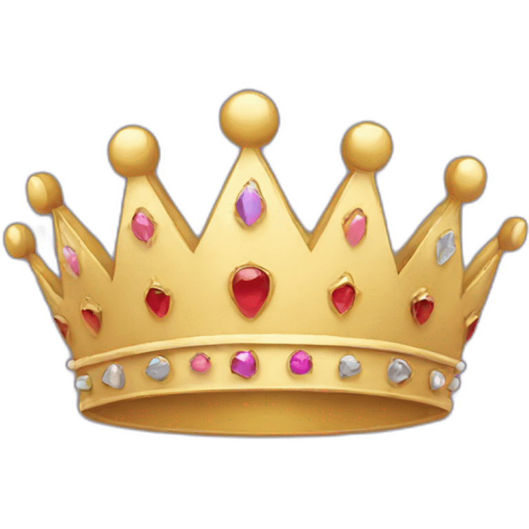 Queen crown emoji