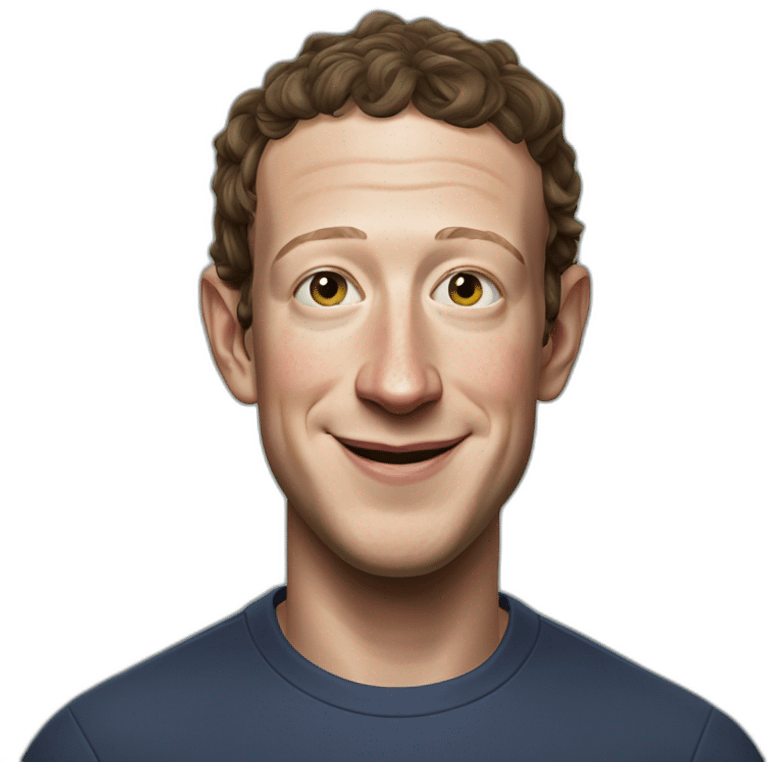 Reptilian alien Mark Zuckerberg emoji