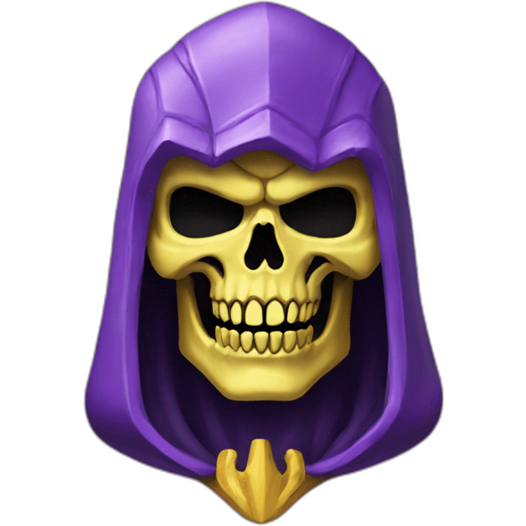 skeletor yellow and purple emoji