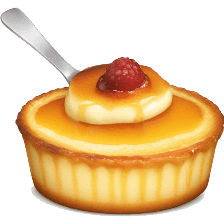 Creme brulee emoji