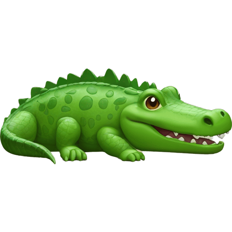 The word Avisat on crocodile emoji