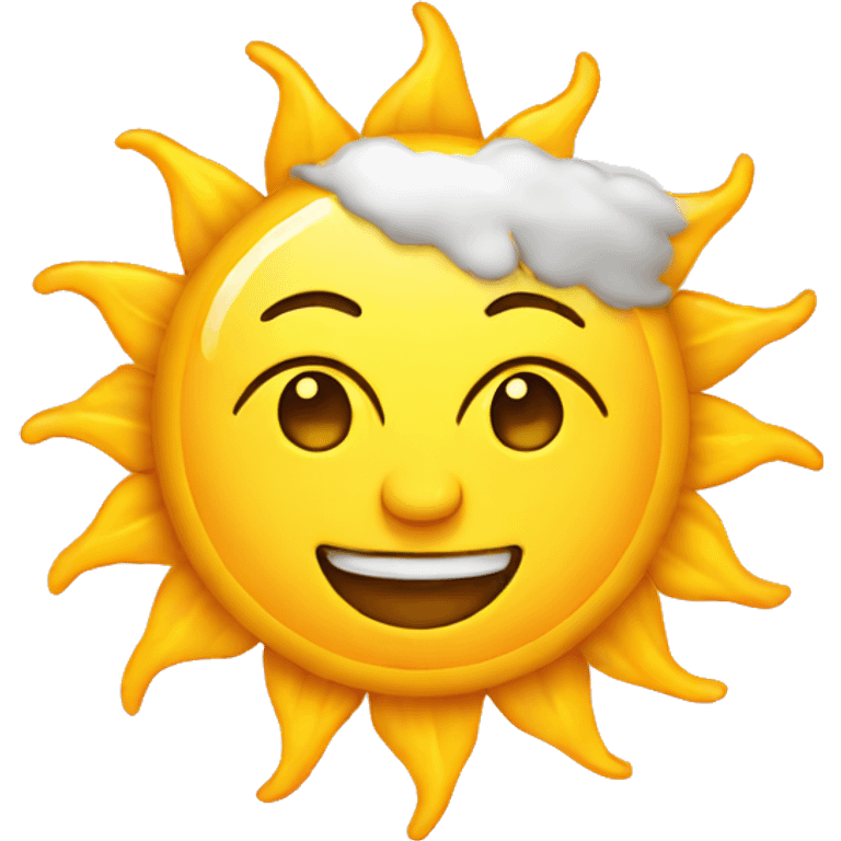 Sun cartoons emoji