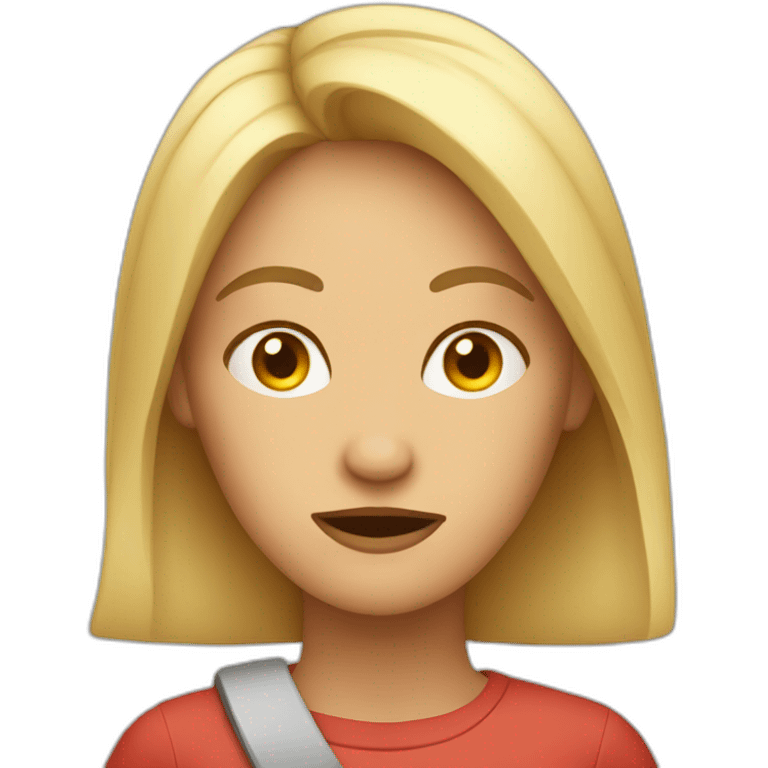 frustrated QA Tester lead woman version emoji