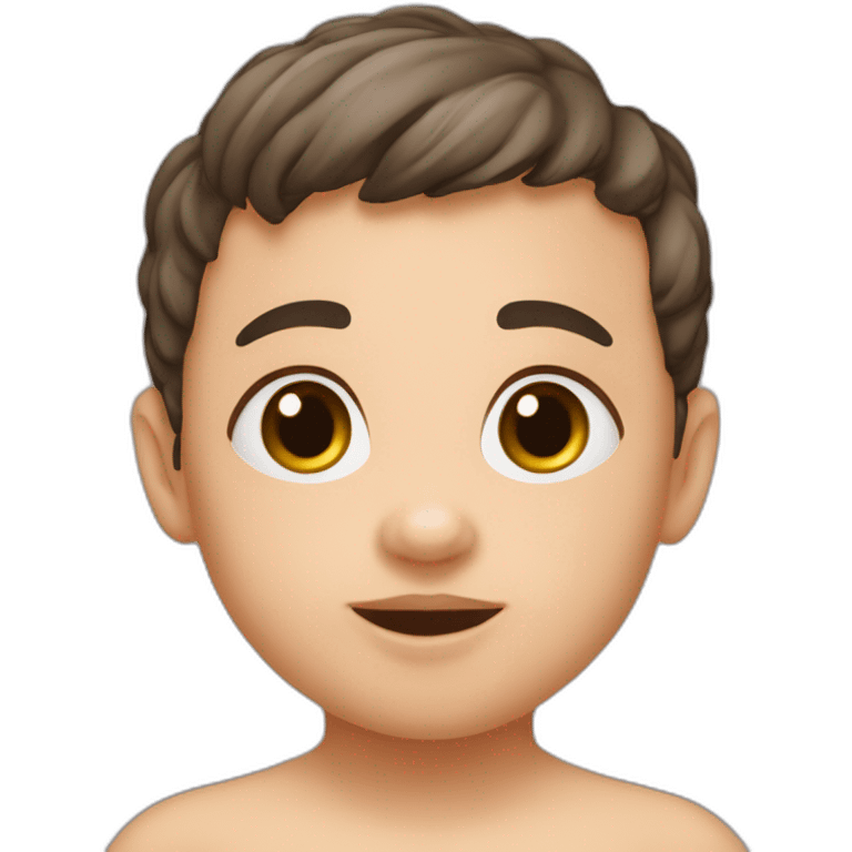 Bébé trisomique emoji