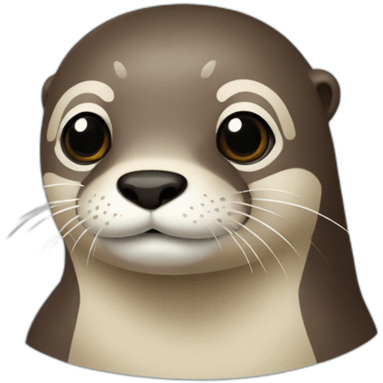 loutre sur bailene emoji