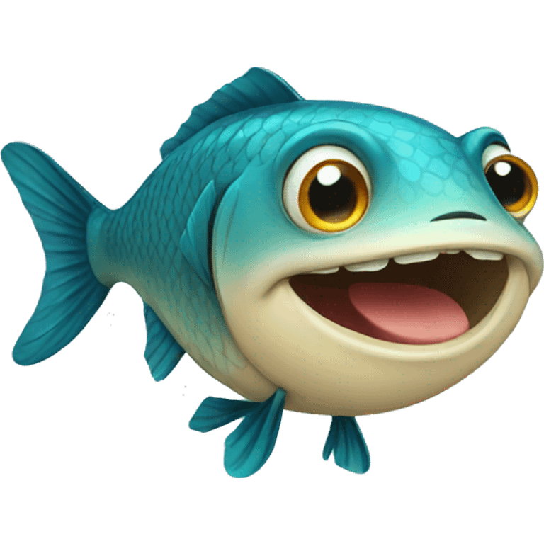 smiling fish emoji