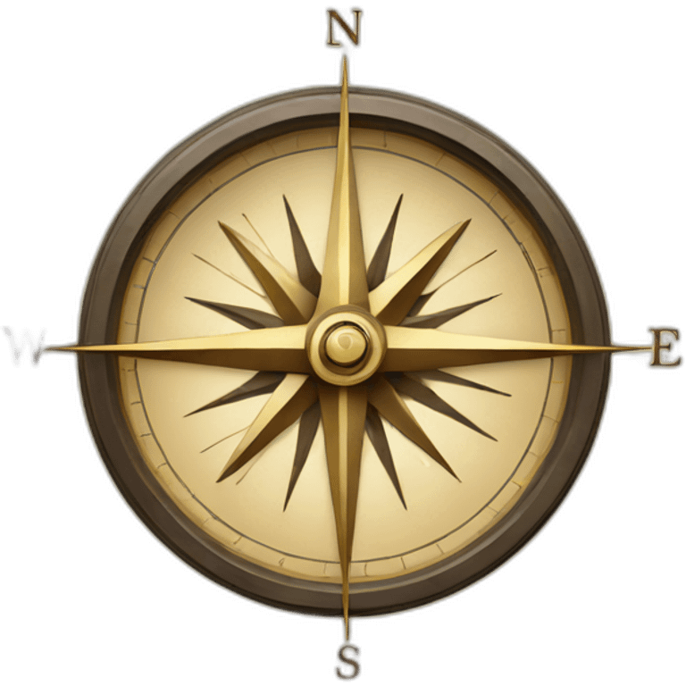 compass and square emoji