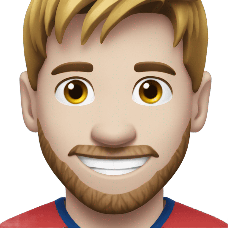 Messi smile emoji