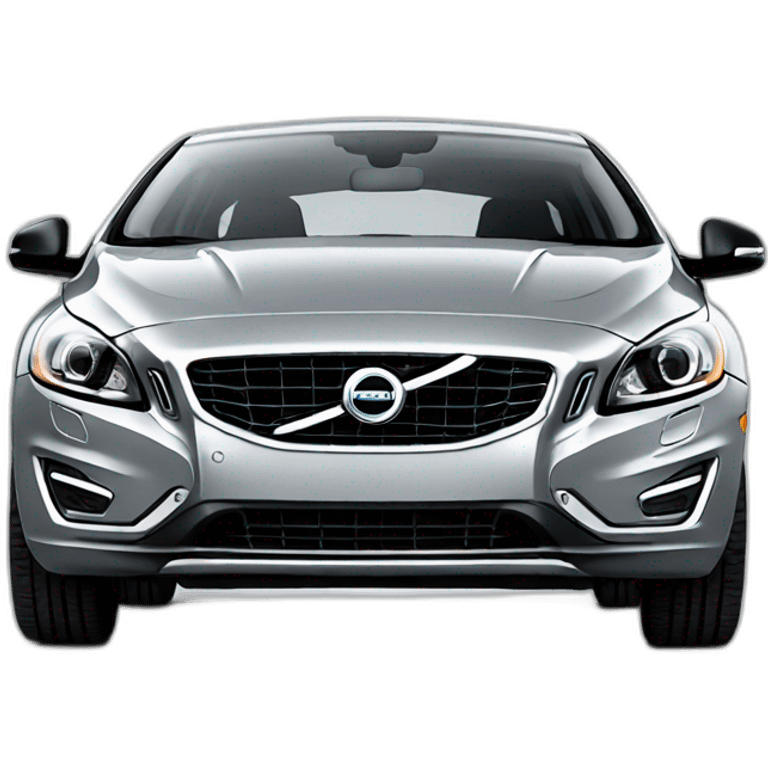 Volvo S60 silver 4 doors emoji