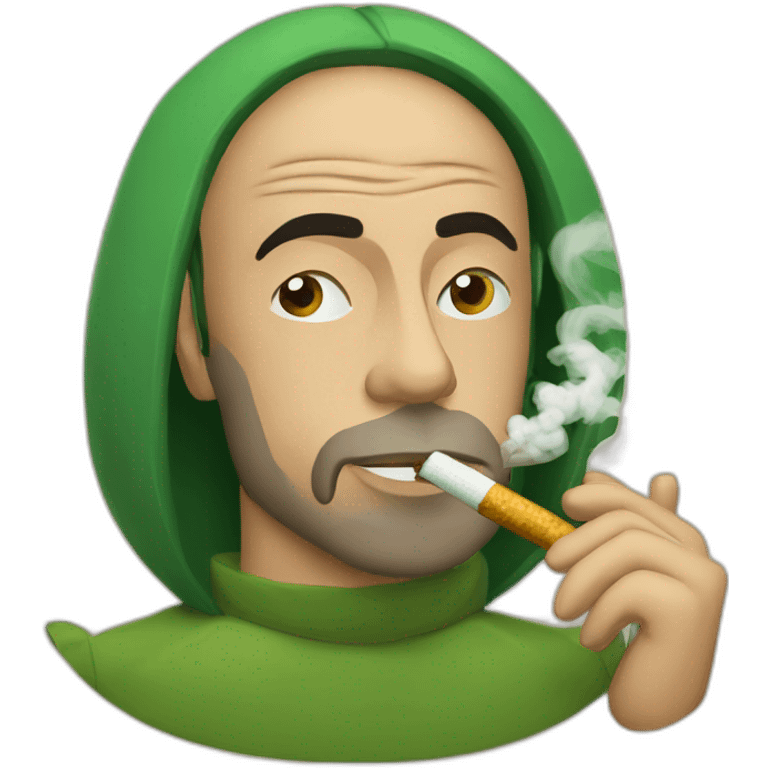 Joe rogan smoking cannabis emoji