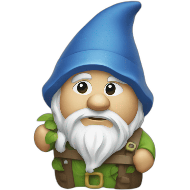 broken garden gnome emoji