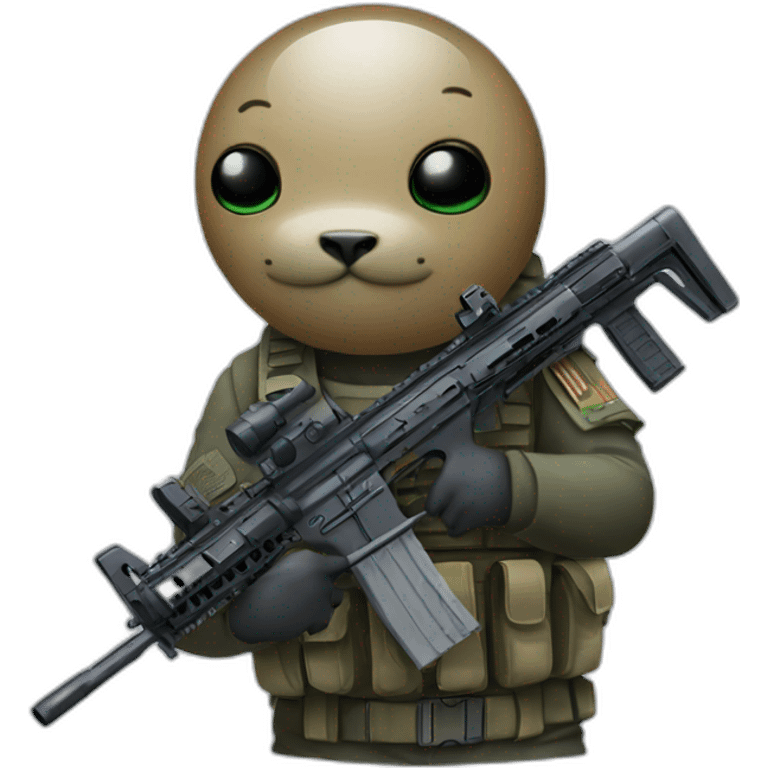 seal with hk416 emoji