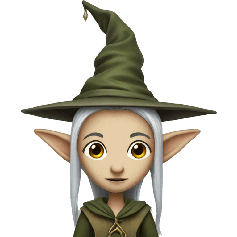 house-elves: Small, humanoid creatures bound to serve wizards and witches, known for their loyalty and powerful magic emoji