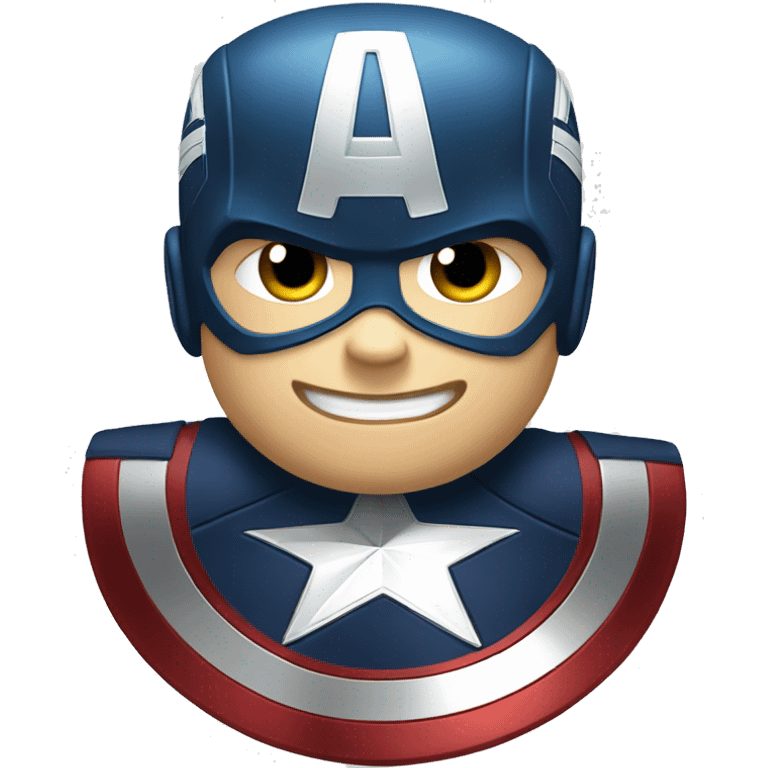 Emoticono Captain America emoji