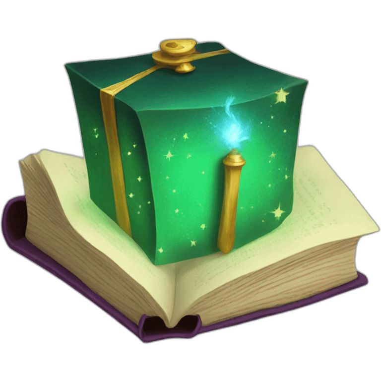 magic book emoji