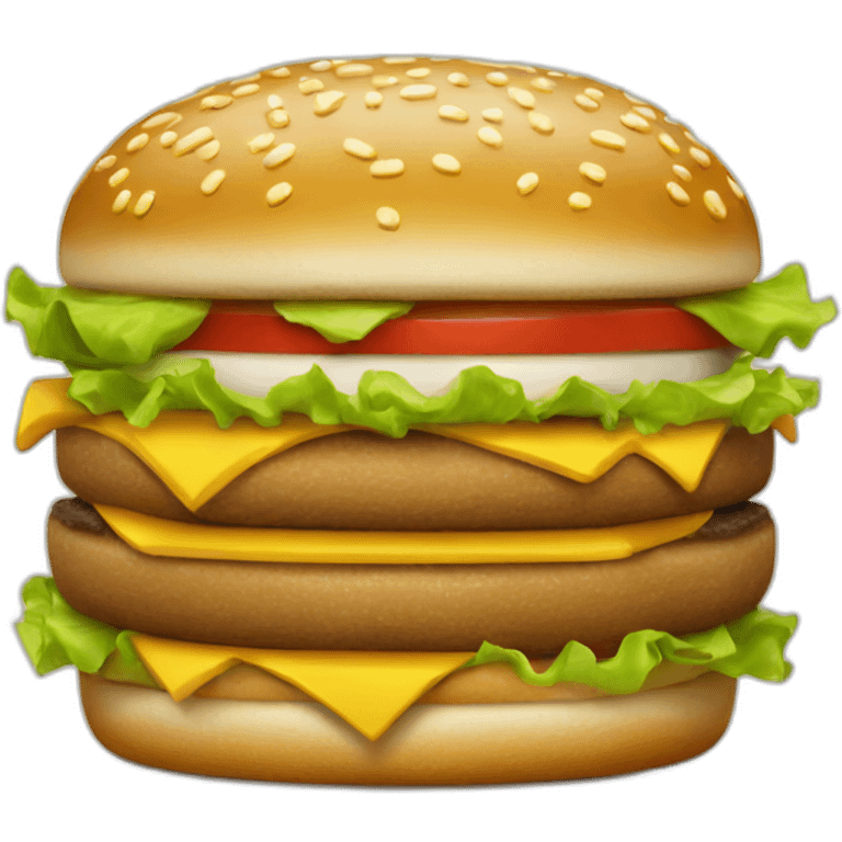 Mcdonalds Big Mac emoji